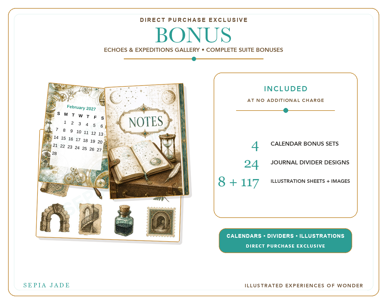 Direct-purchase Complete Bonus Collection preview for Echoes & Expeditions Gallery
