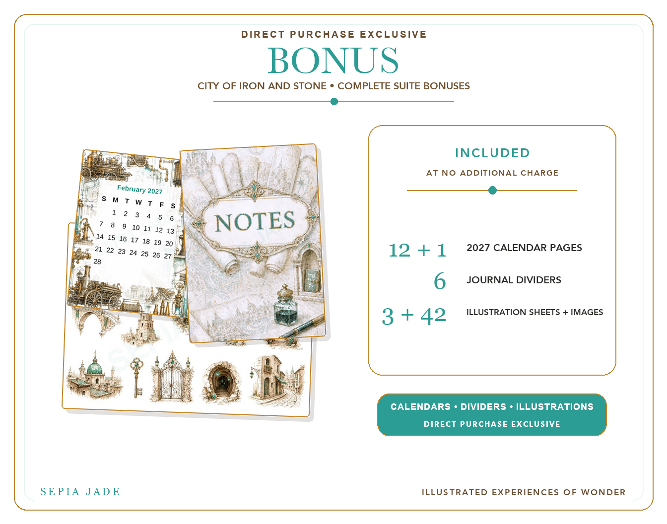 Direct-purchase All Three Matching Bonuses preview for City of Iron and Stone