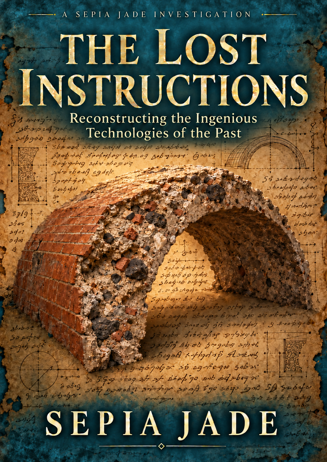 Book cover of The Lost Instructions: Reconstructing the Ingenious Technologies of the Past
